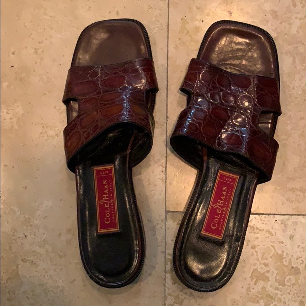 Women’s Cole Haan sandals with small heel